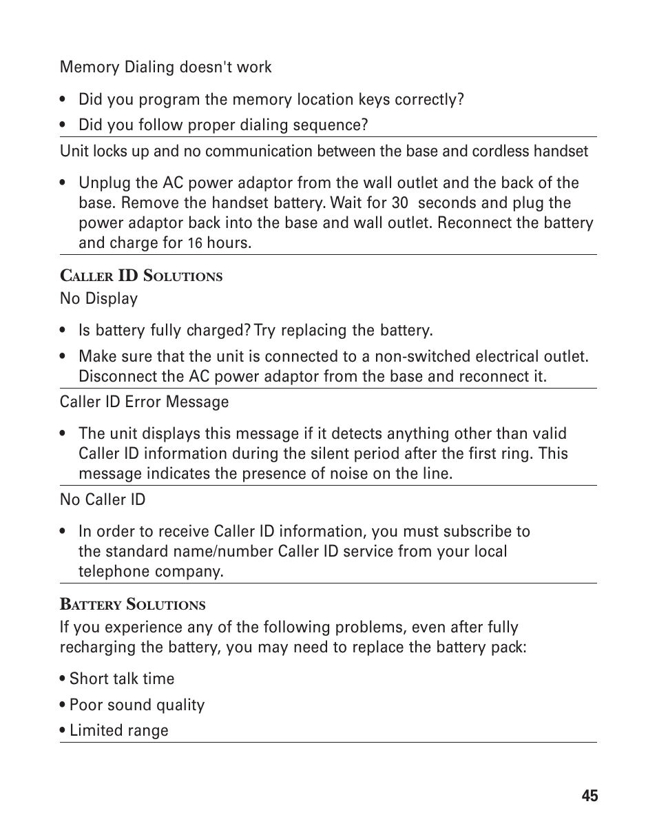 GE 25880 User Manual | Page 45 / 50