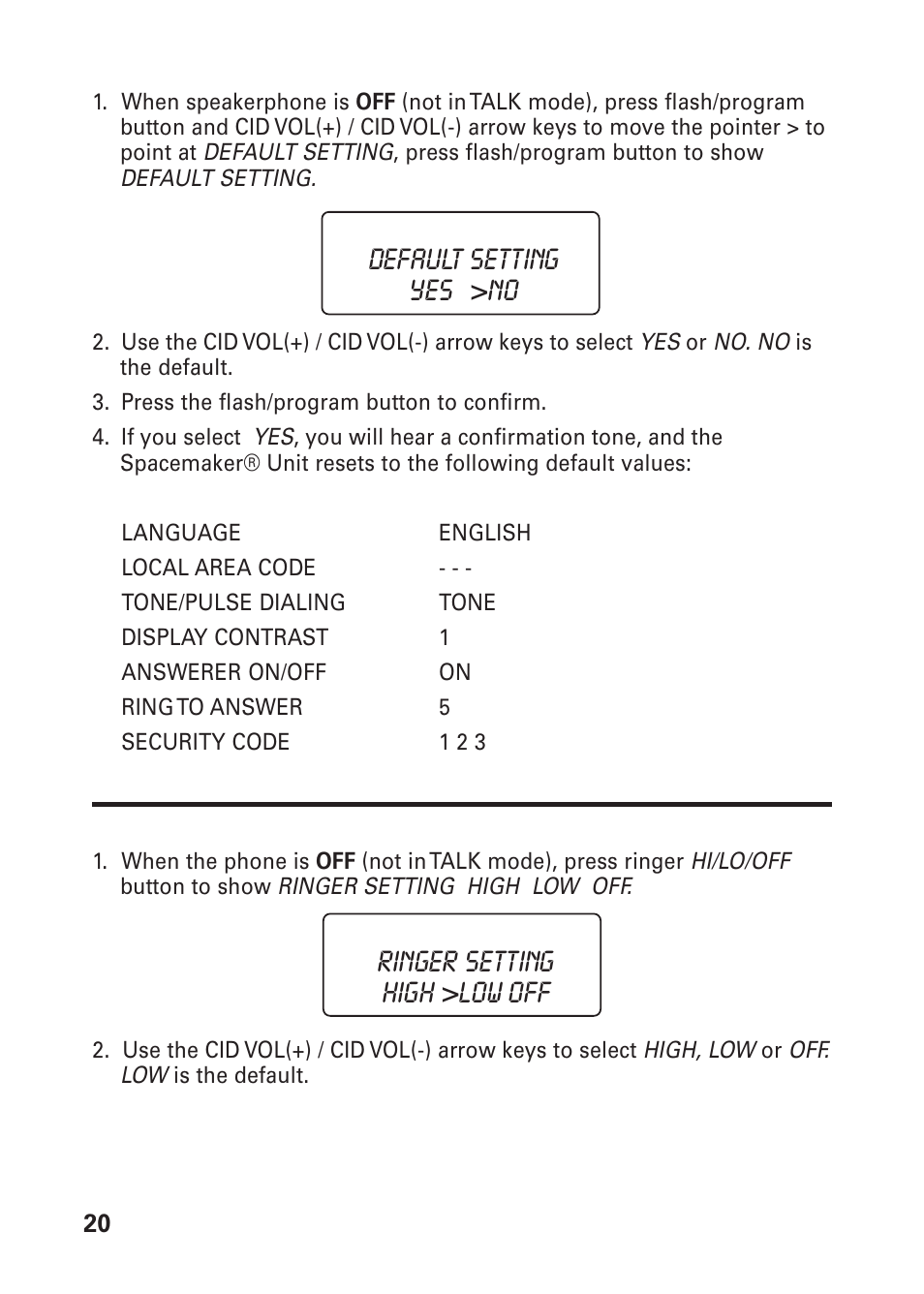 GE 26976 User Manual | Page 20 / 100