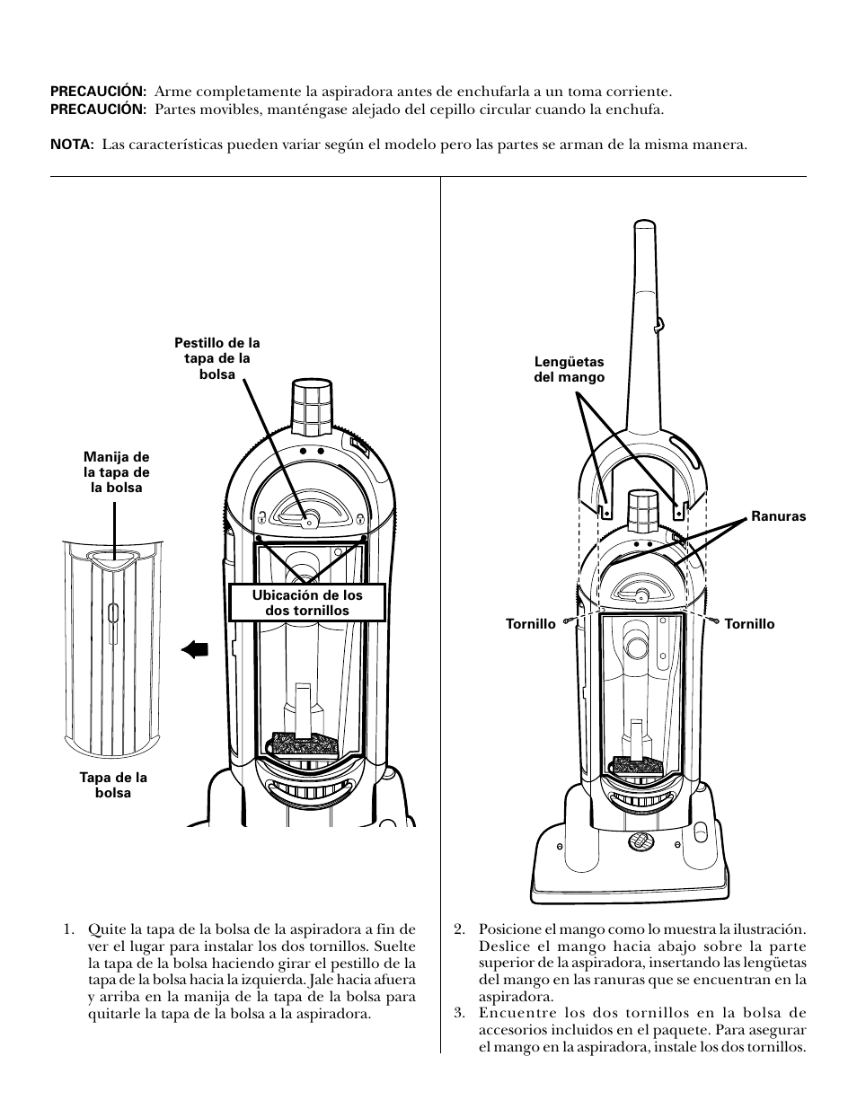 Como armarla | GE 71045 User Manual | Page 24 / 36