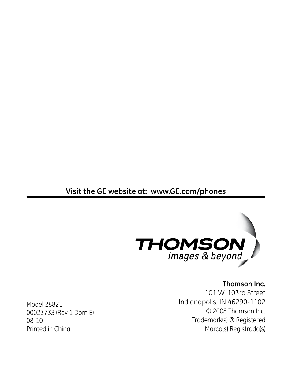 GE 0007 User Manual | Page 68 / 68