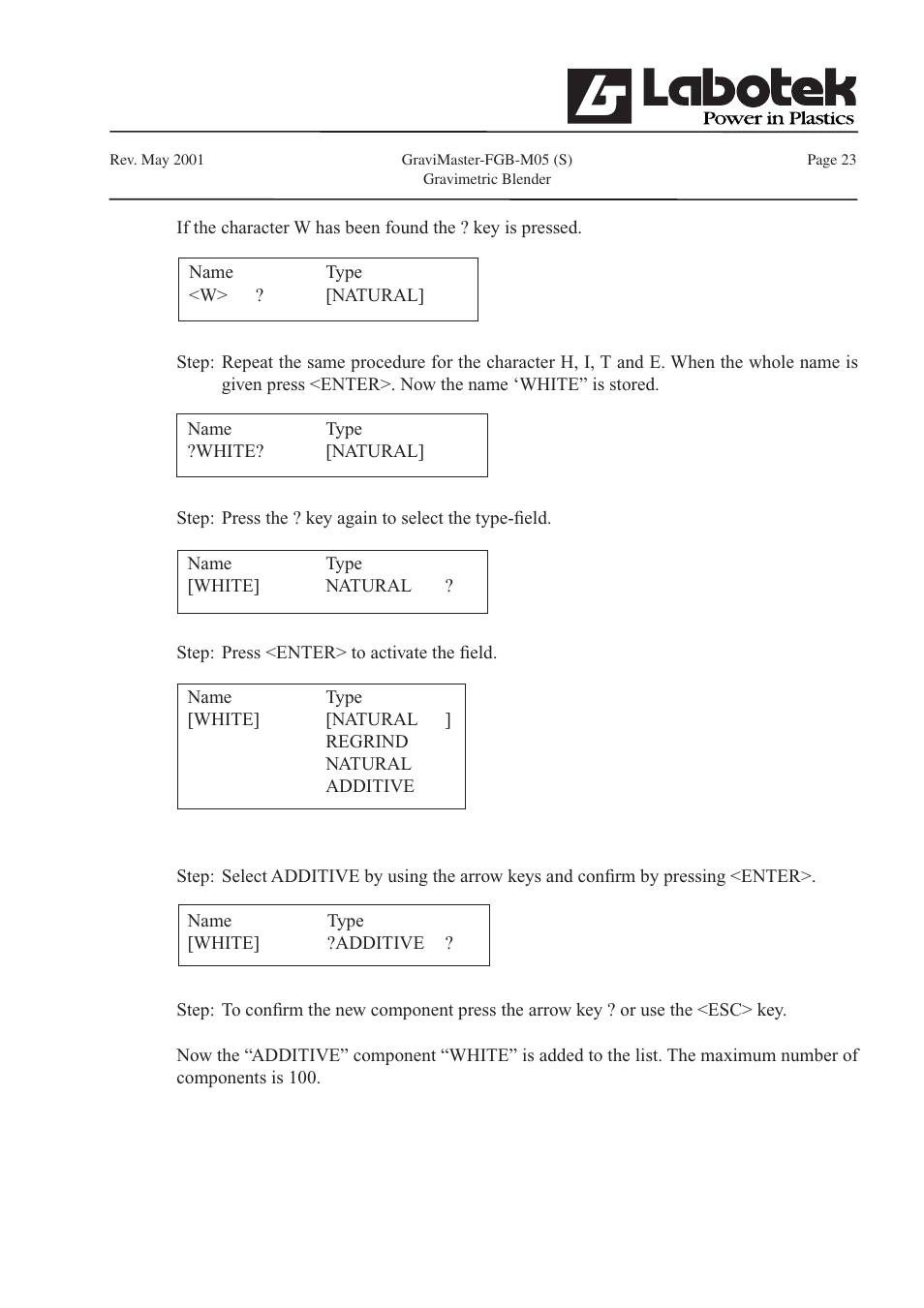 GE FGB-M05 User Manual | Page 24 / 52