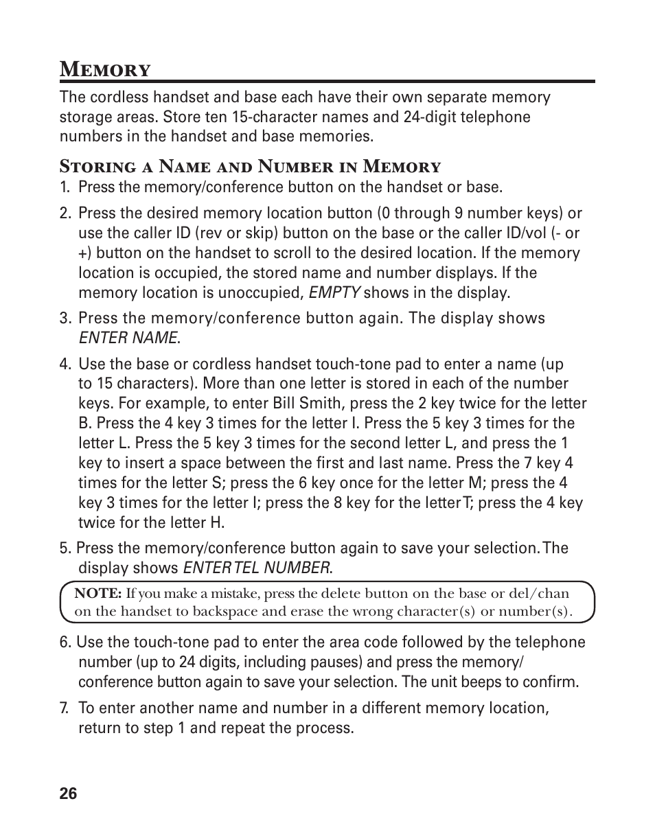 GE 25880 User Manual | Page 26 / 100