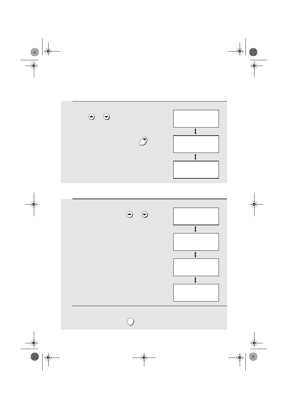 Cordless handset ringer, Cordless handset receiver volume | GE UX-CL 220 User Manual | Page 34 / 143