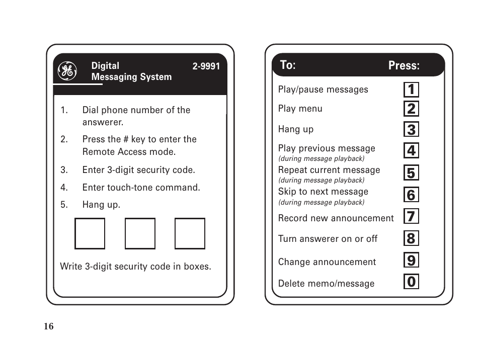 GE 15298530 User Manual | Page 16 / 24