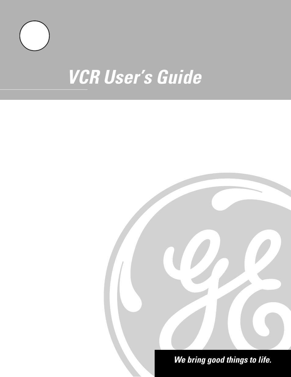 GE VG4250 User Manual | 56 pages