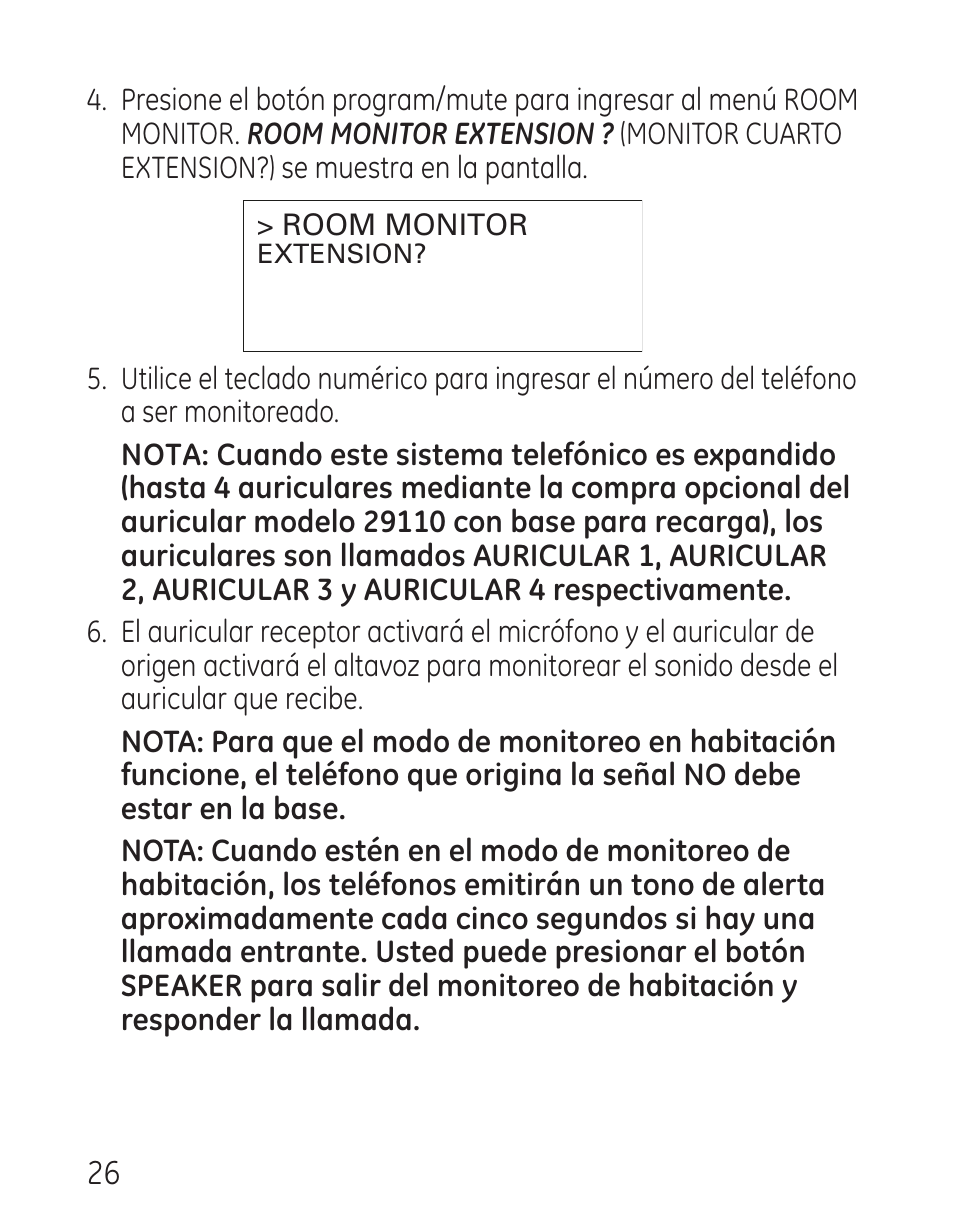 GE 29115 Series User Manual | Page 124 / 196
