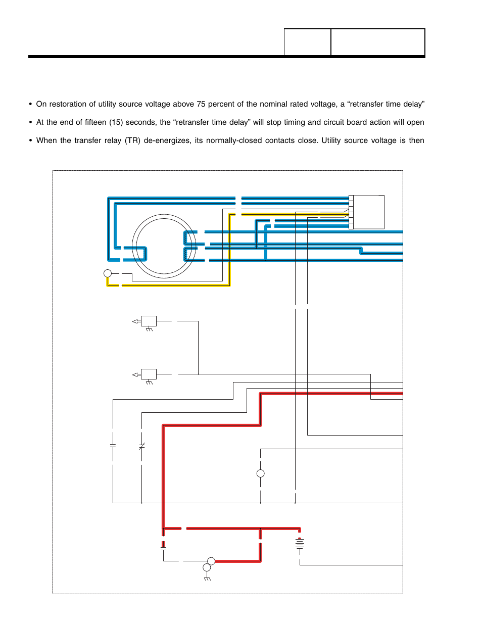 Utility voltage restored /re-transfer to utility, Utility voltage restored / re-transfer to utility, Part 4 | Operational analysis, Page 114 | Generac Power Systems 8 kW LP User Manual | Page 116 / 192