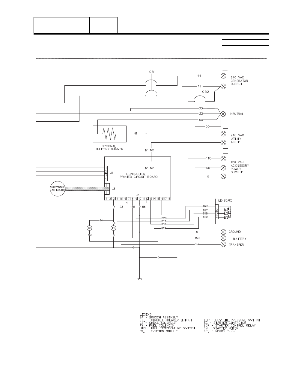 Group g, Schematic, 20 kw home standby part 7, Page 183 | Schematic - diagram | Generac Power Systems 8 kW LP User Manual | Page 185 / 192