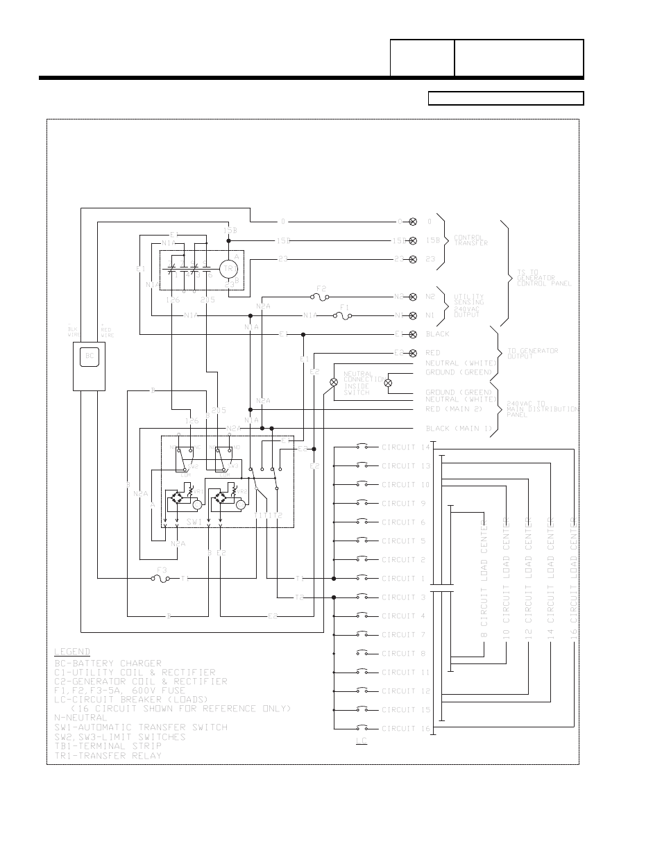 Group g, Part 7, Schematic, home standby | Page 186, Schematic - diagram | Generac Power Systems 8 kW LP User Manual | Page 188 / 192