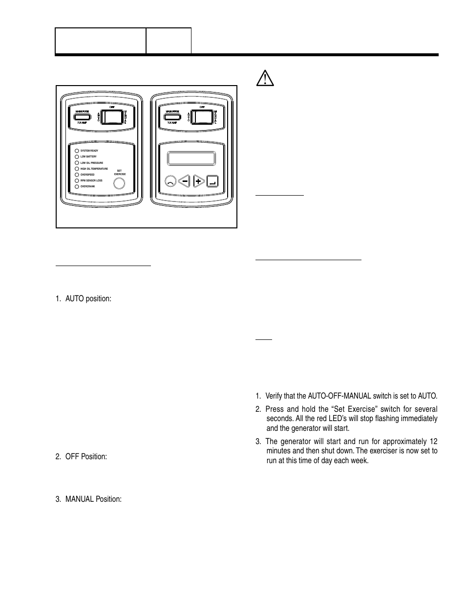 7 operating instructions, Control panel, Operating instructions part 1 | Generac Power Systems 8 kW LP User Manual | Page 29 / 192