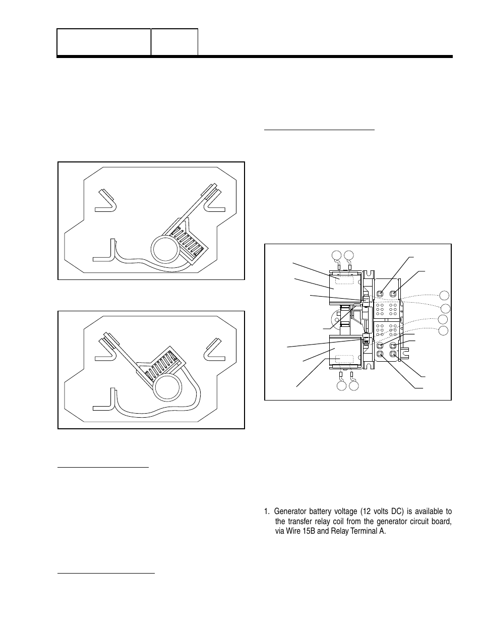 Transfer mechanism, Transfer relay, Description & components part 3 | Generac Power Systems 8 kW LP User Manual | Page 59 / 192
