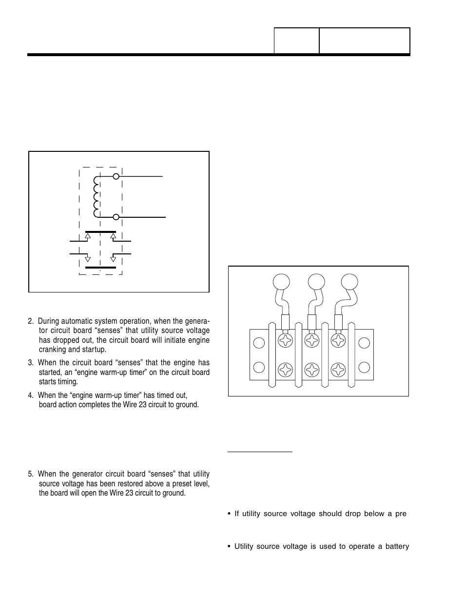 Neutral lug, Manual transfer handle, Terminal block | Generac Power Systems 8 kW LP User Manual | Page 60 / 192
