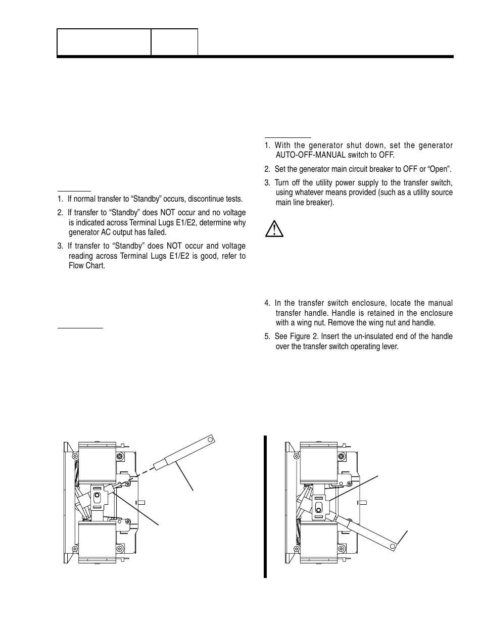 Test 27 – check manual transfer switchoperation | Generac Power Systems 8 kW LP User Manual | Page 77 / 192