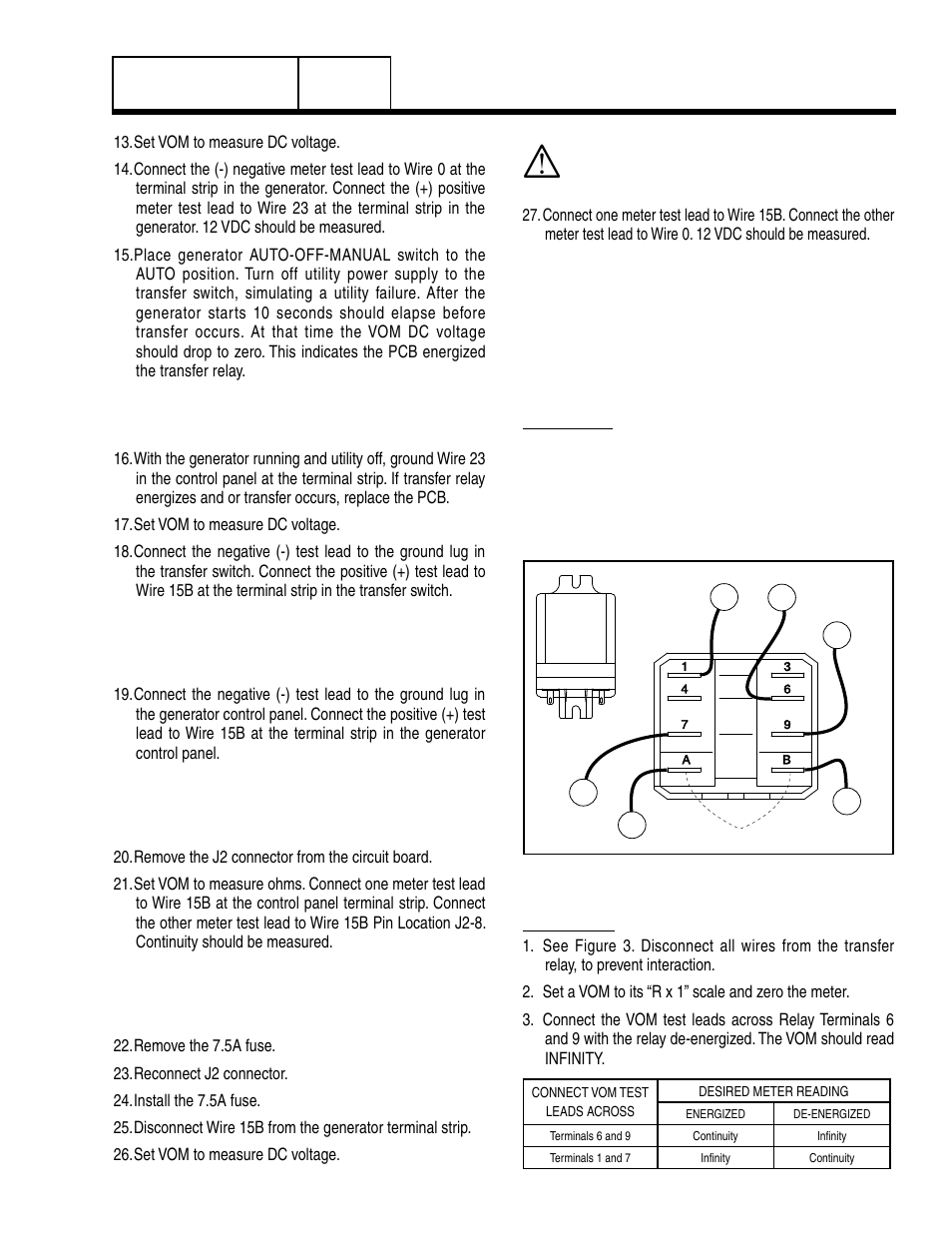 Test 29 – test transfer relay tr | Generac Power Systems 8 kW LP User Manual | Page 79 / 192