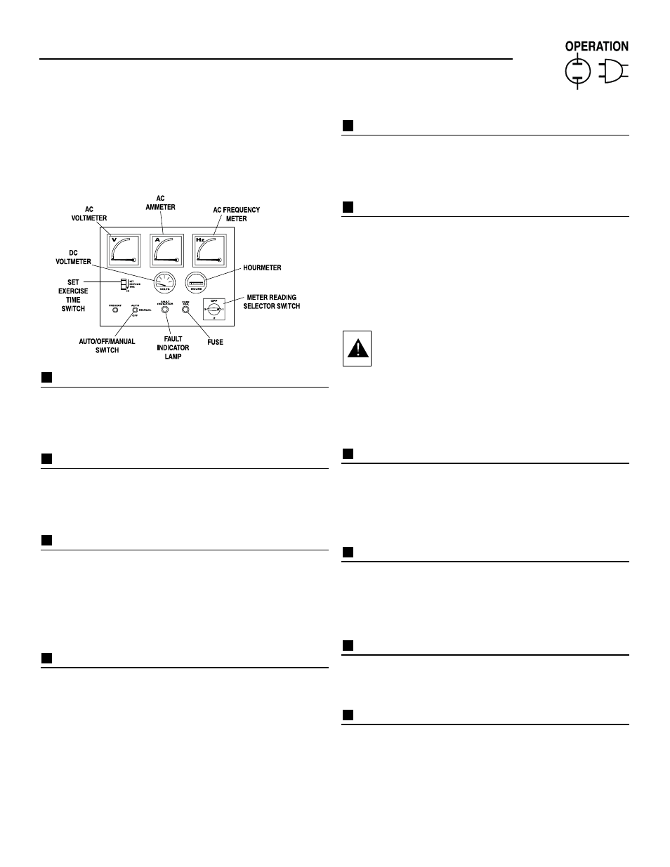 Control console components, Manual transfer and start up | Generac Power Systems Liquid-cooled Standby Generators 004090-2 User Manual | Page 15 / 52