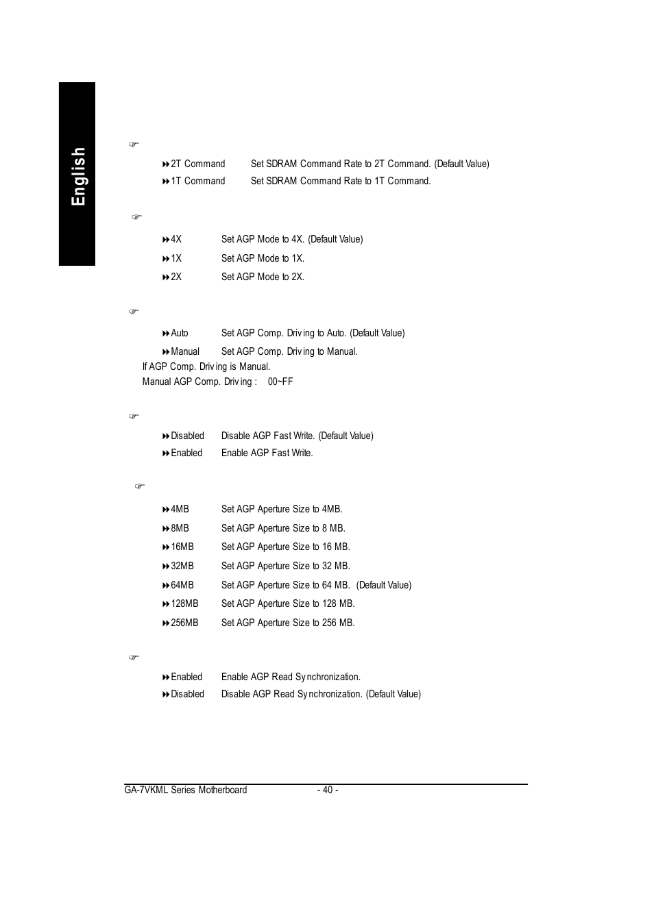 English | GIGABYTE GA-7vkml User Manual | Page 44 / 104