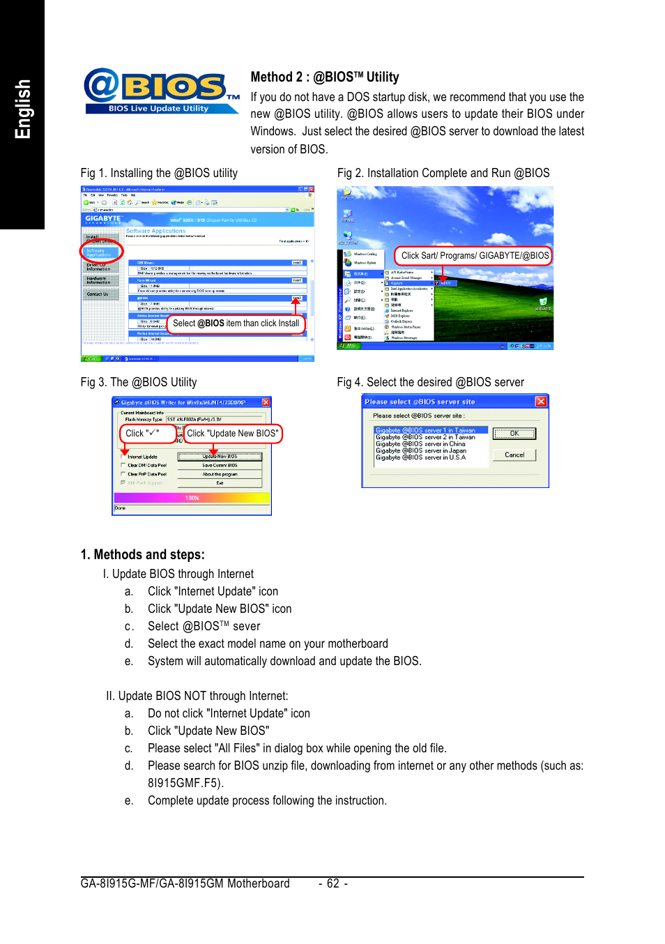 English | GIGABYTE GA-8I915G-MF User Manual | Page 62 / 80
