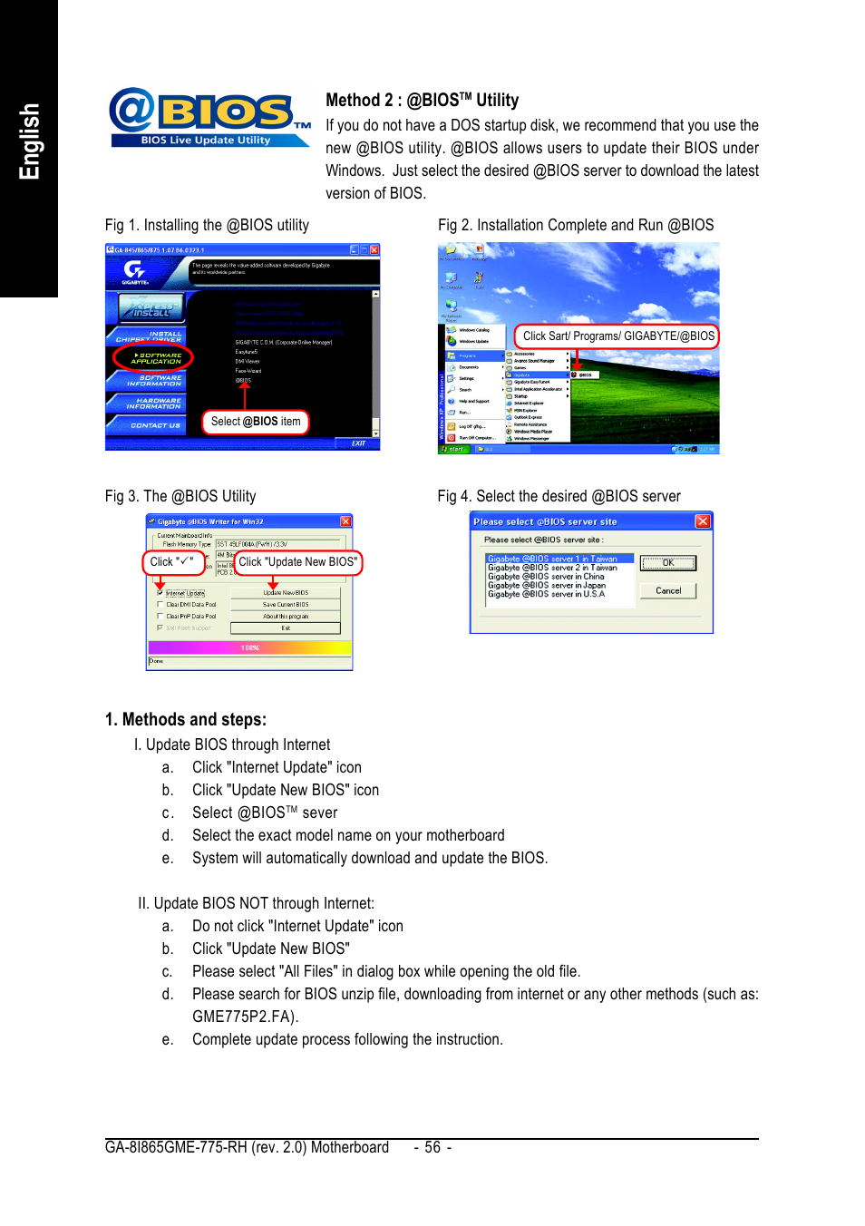 English | GIGABYTE GA-8I865GME-775-RH User Manual | Page 56 / 64