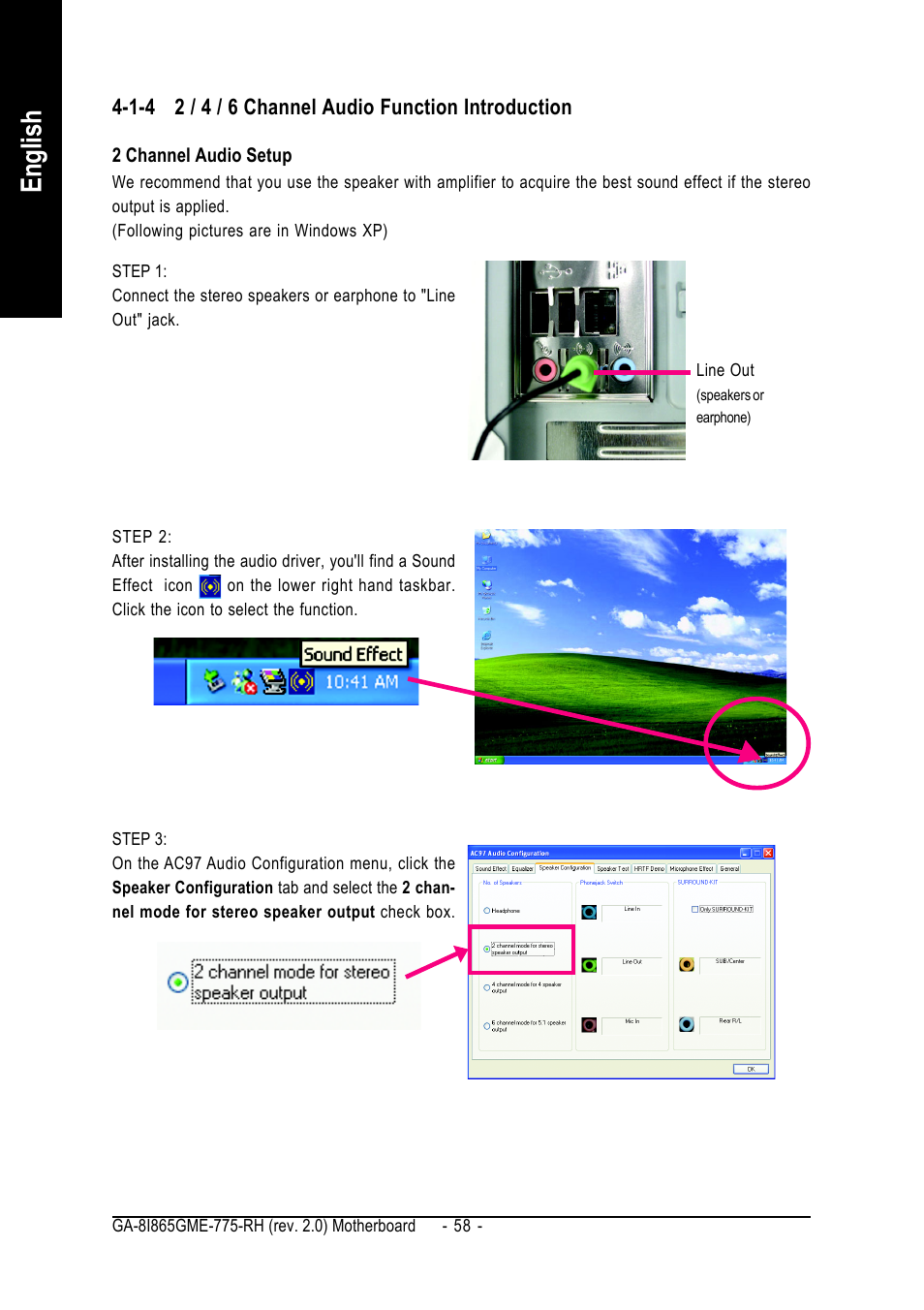 English | GIGABYTE GA-8I865GME-775-RH User Manual | Page 58 / 64
