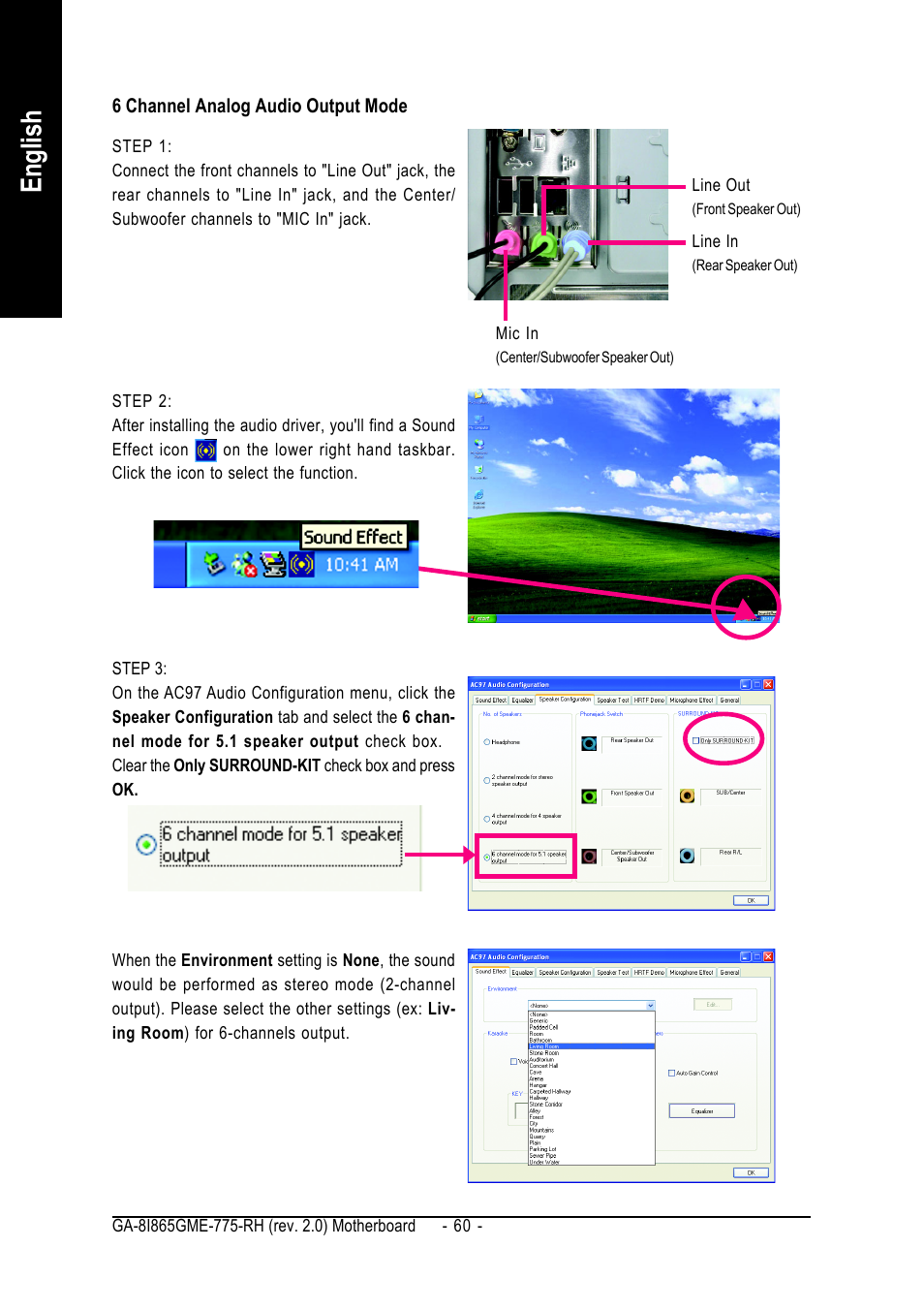 English | GIGABYTE GA-8I865GME-775-RH User Manual | Page 60 / 64