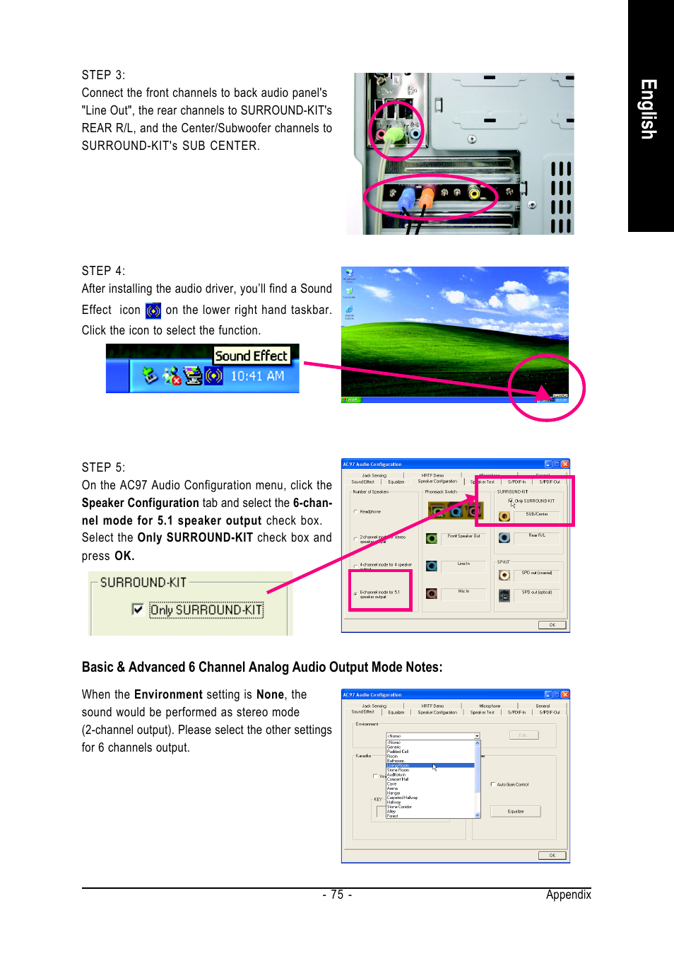 English | GIGABYTE GA-8S661FXM-775 User Manual | Page 75 / 88