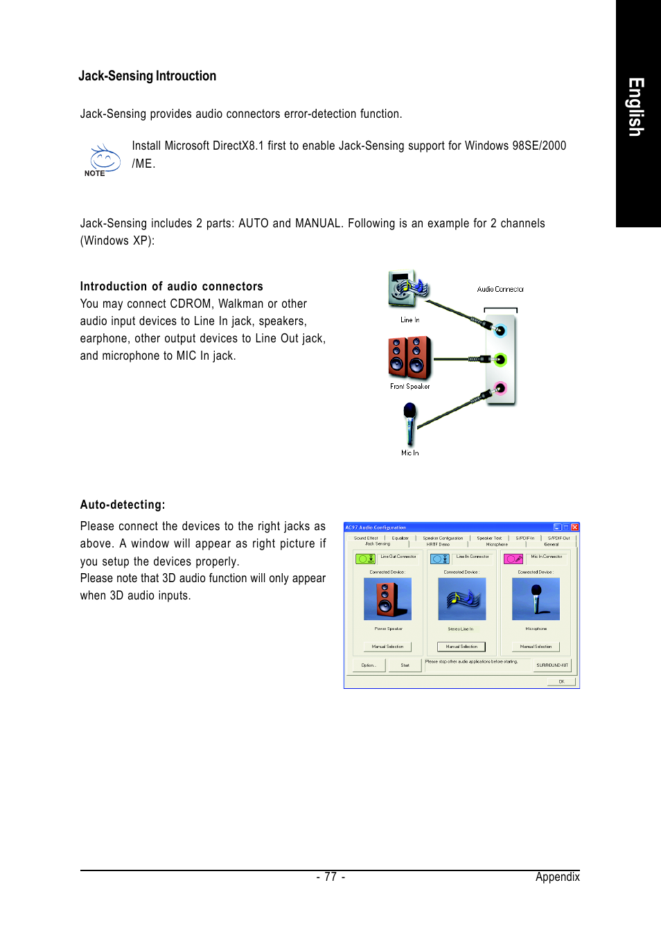 English | GIGABYTE GA-8S661FXM-775 User Manual | Page 77 / 88