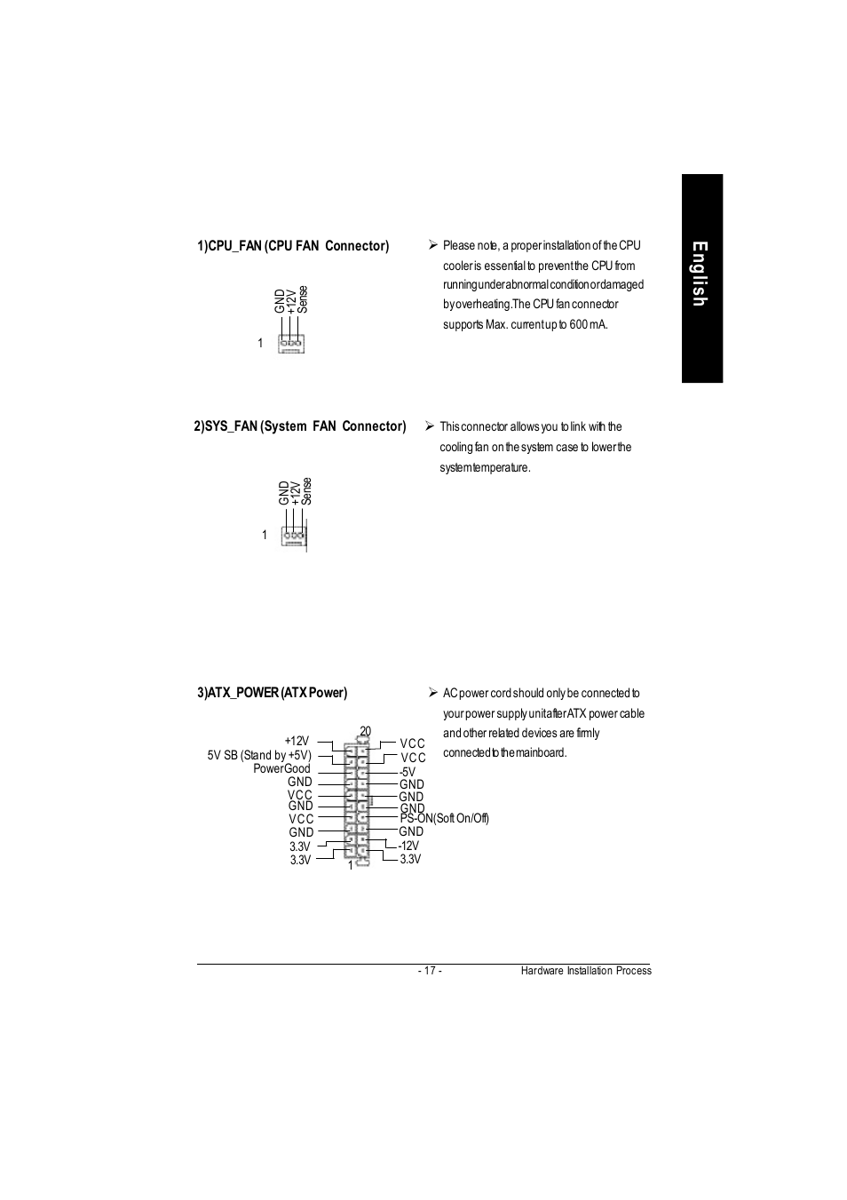 English | GIGABYTE GA-7VAC User Manual | Page 21 / 96