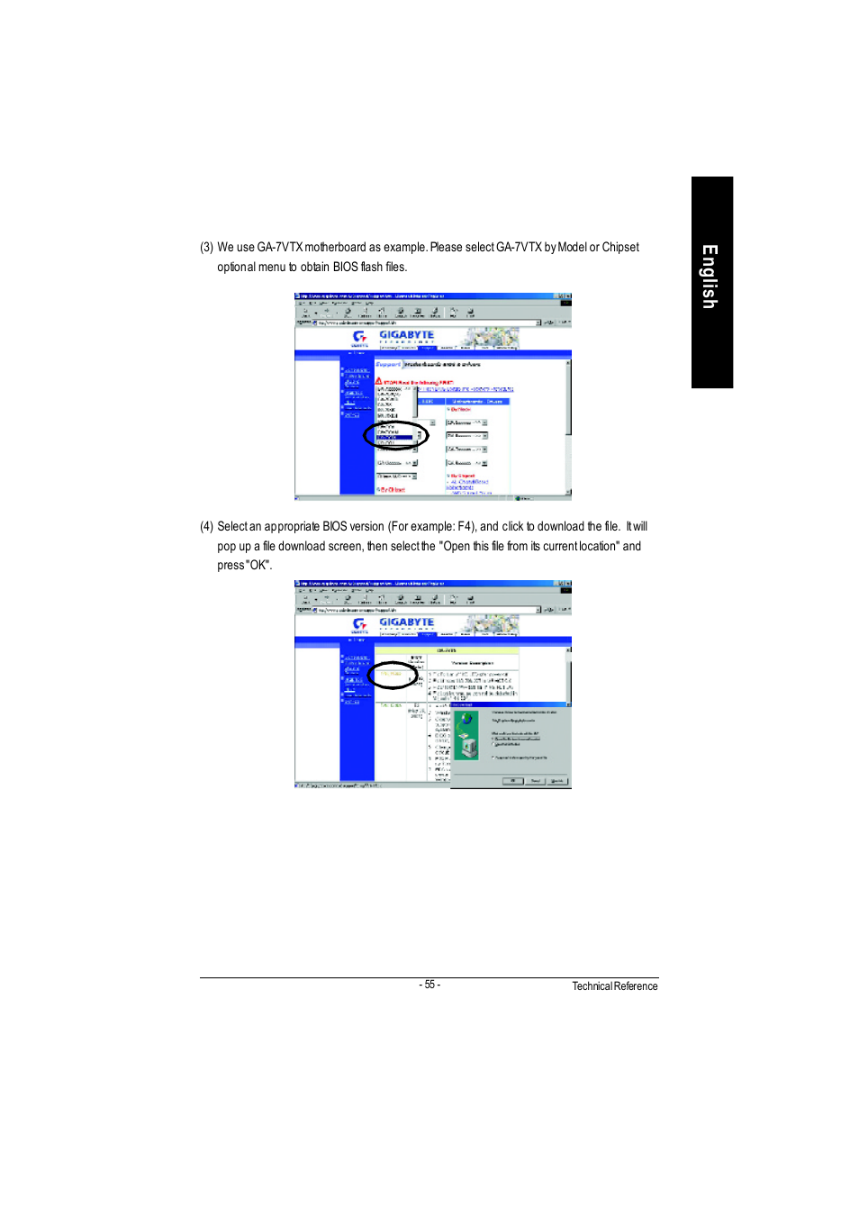 English | GIGABYTE GA-7VAC User Manual | Page 59 / 96