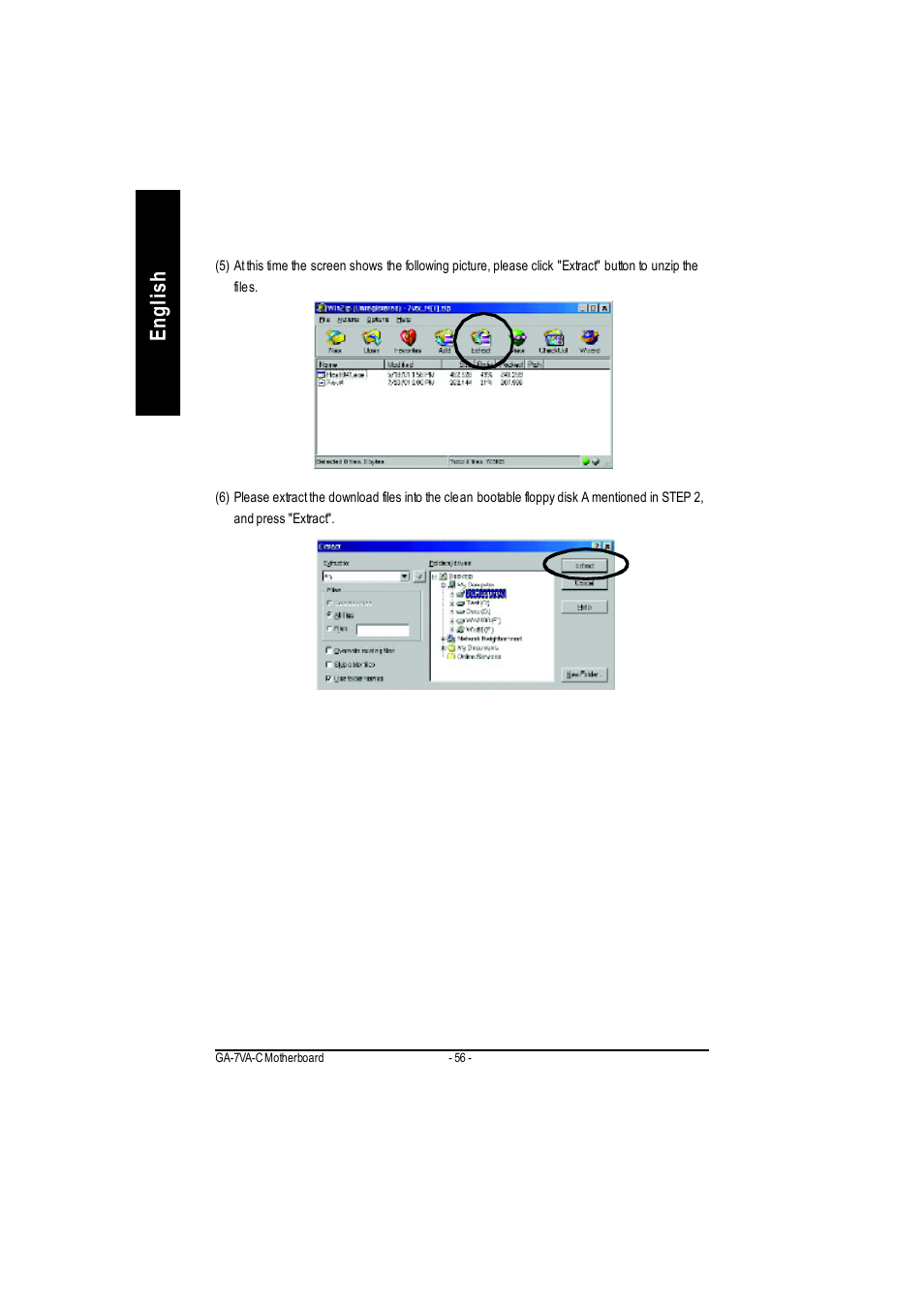 English | GIGABYTE GA-7VAC User Manual | Page 60 / 96