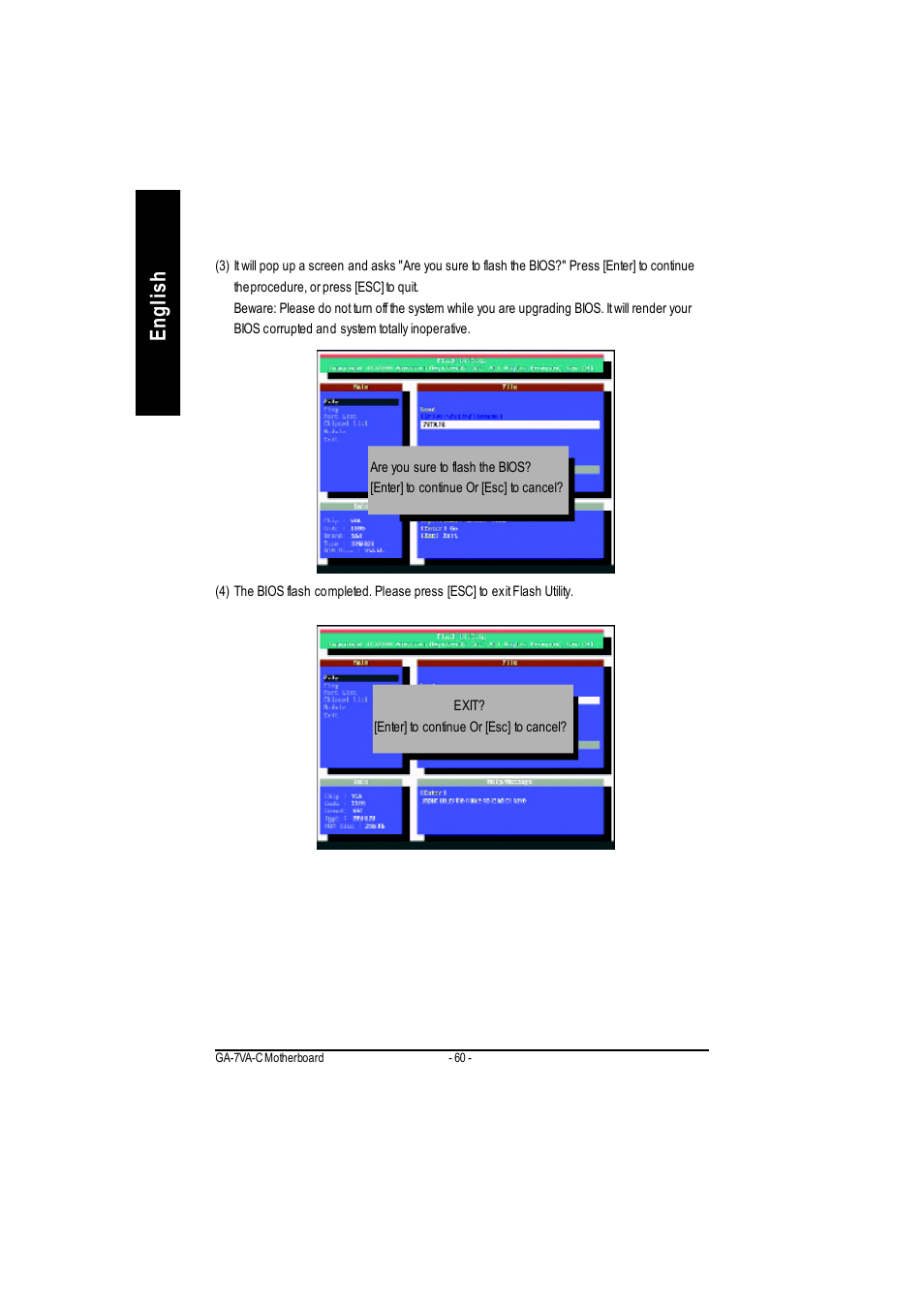 English | GIGABYTE GA-7VAC User Manual | Page 64 / 96