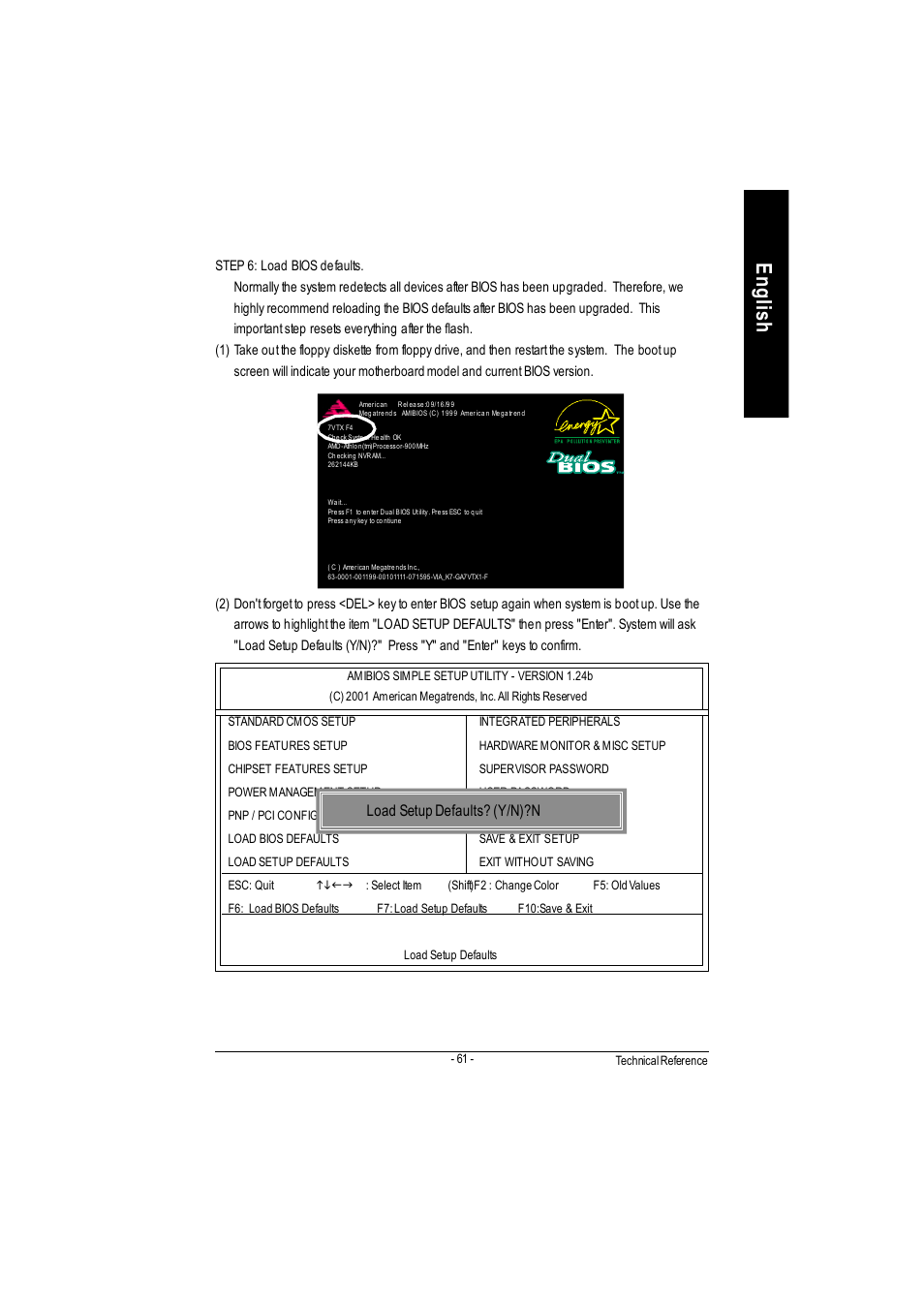 English | GIGABYTE GA-7VAC User Manual | Page 65 / 96