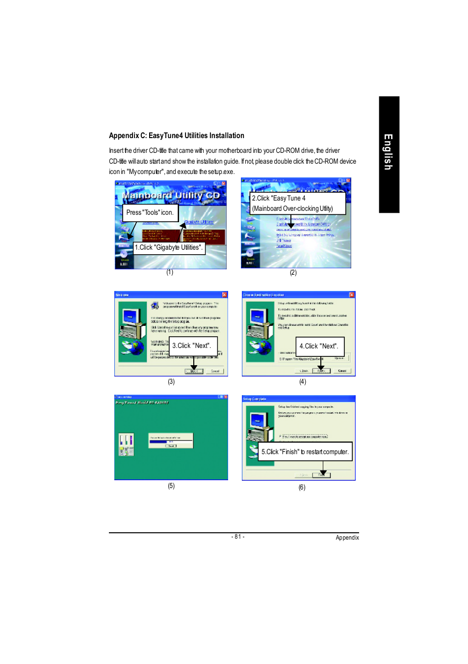 English revision history | GIGABYTE GA-7VAC User Manual | Page 85 / 96