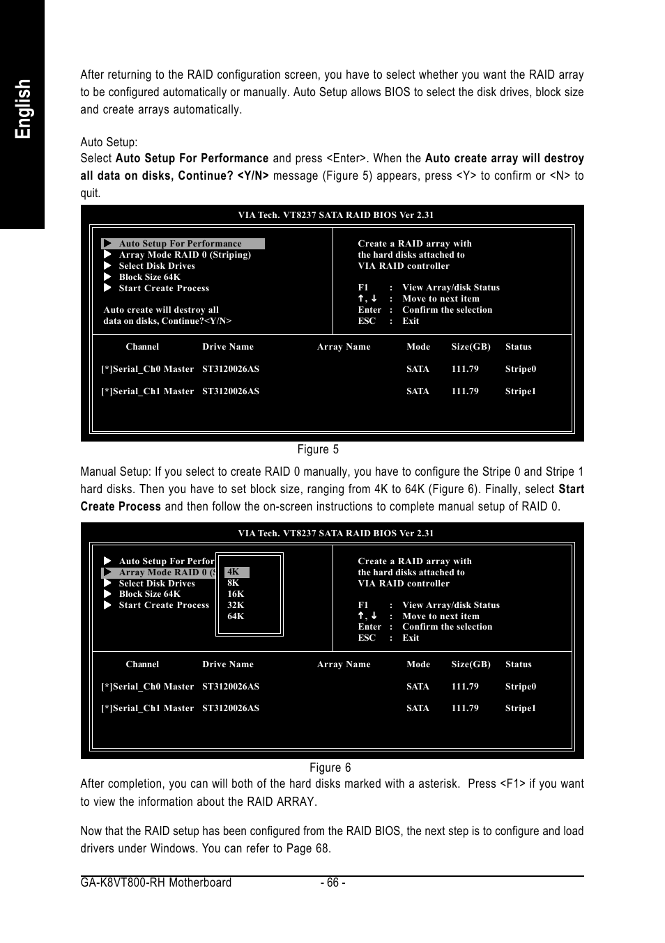 English | GIGABYTE AMD Socket 754 Processor Motherboard GA-K8VT800-RH User Manual | Page 66 / 80