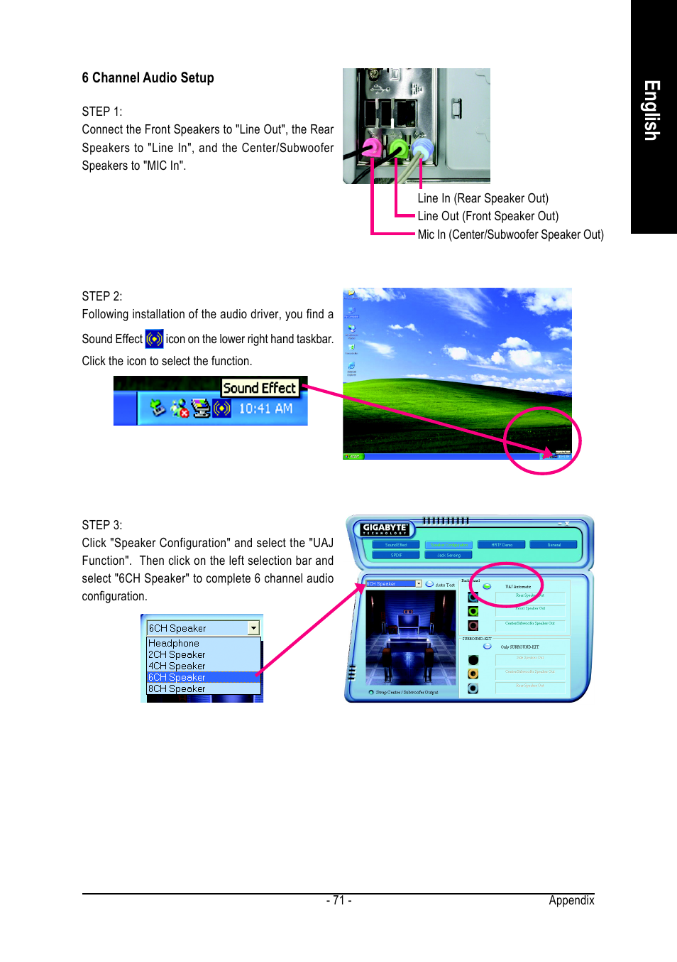 English | GIGABYTE AMD Socket 754 Processor Motherboard GA-K8VT800-RH User Manual | Page 71 / 80