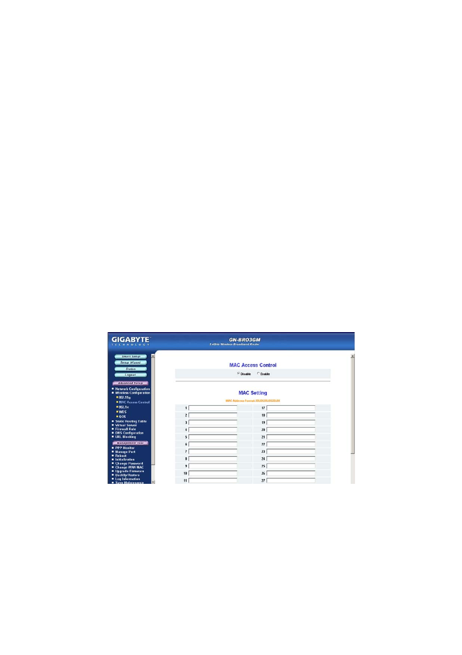 GIGABYTE AirCruiser MIMO GN-BR03GM User Manual | Page 31 / 80