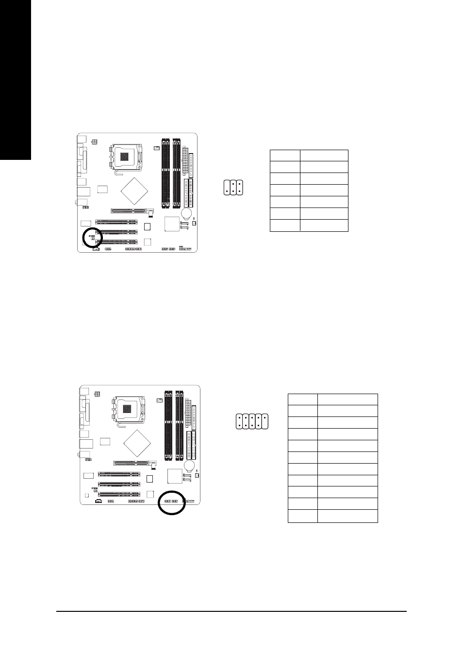 English, 13) f_ usb1 / f_usb2 (front usb connector), 12) spdif (spdif out connector) | GIGABYTE GA-8I865GMFK-775 User Manual | Page 24 / 72