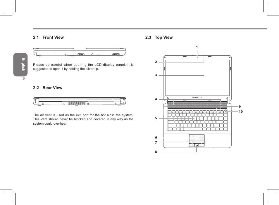 GIGABYTE M1405 User Manual | Page 18 / 65