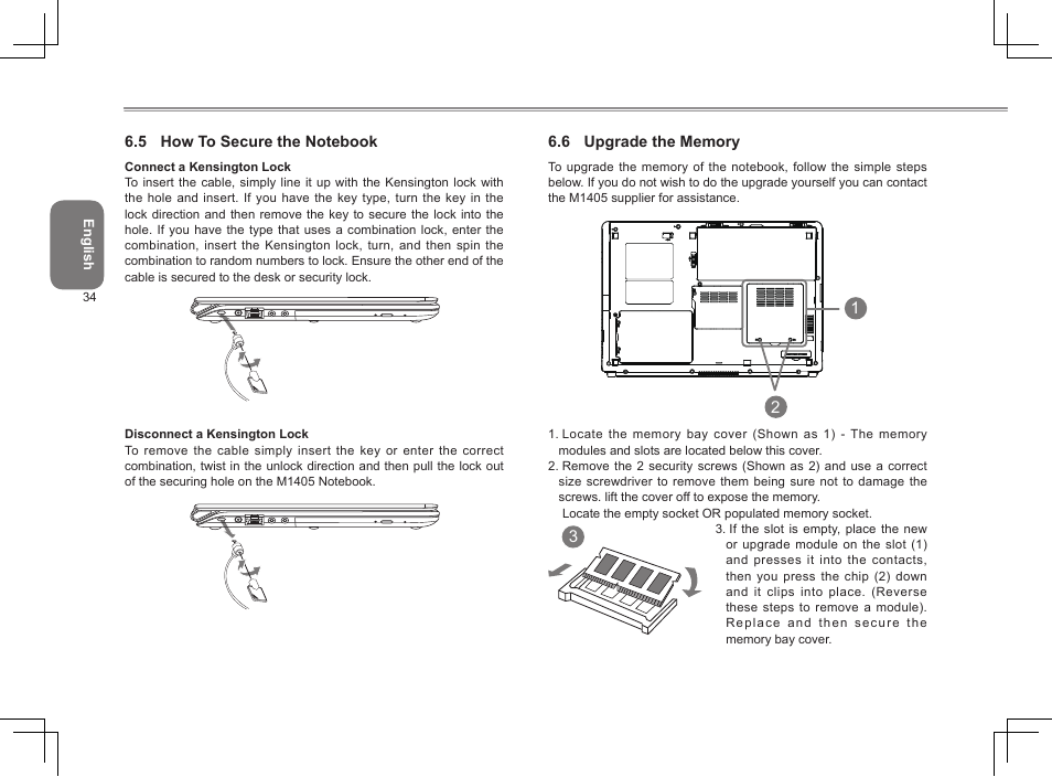 GIGABYTE M1405 User Manual | Page 44 / 65