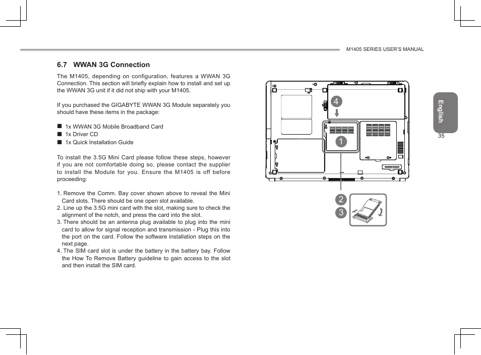 GIGABYTE M1405 User Manual | Page 45 / 65