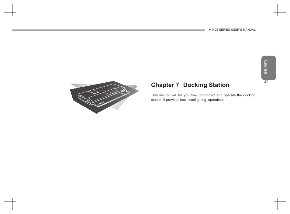 Chapter 7 docking station | GIGABYTE M1405 User Manual | Page 47 / 65