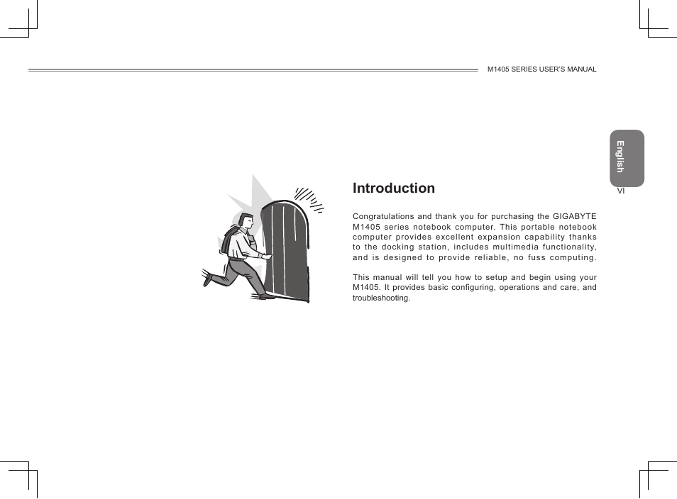 Introduction | GIGABYTE M1405 User Manual | Page 7 / 65