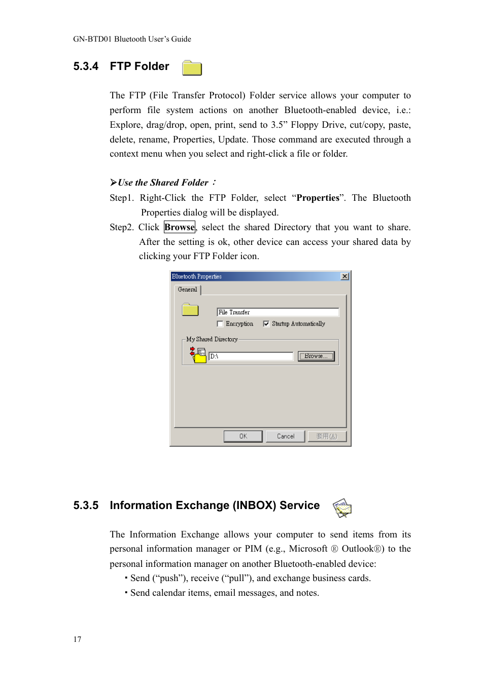 GIGABYTE GN-BTD01 User Manual | Page 20 / 28