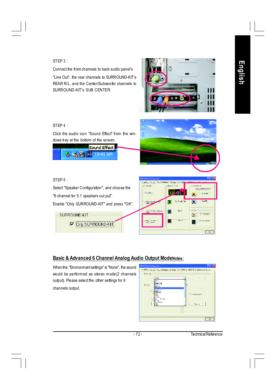 English | GIGABYTE AMD Socket 754 Processor Motherboard GA-K8VT800M User Manual | Page 72 / 96
