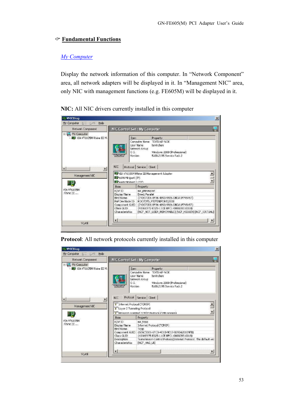 GIGABYTE GN-FE605 User Manual | Page 55 / 62