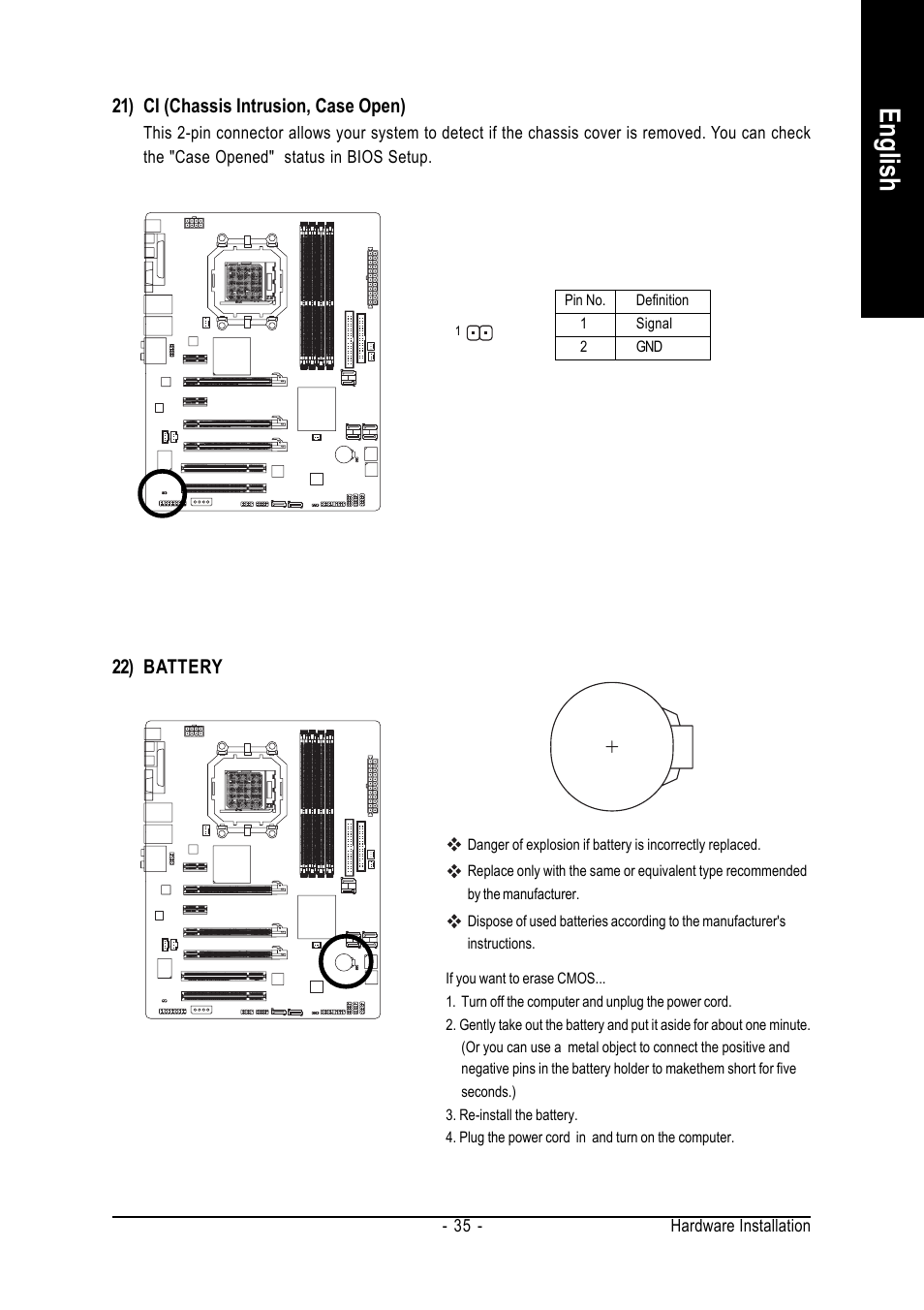 English | GIGABYTE AMD Socket AM2 Processor Motherboard GA-M59SLI-S5 User Manual | Page 35 / 120