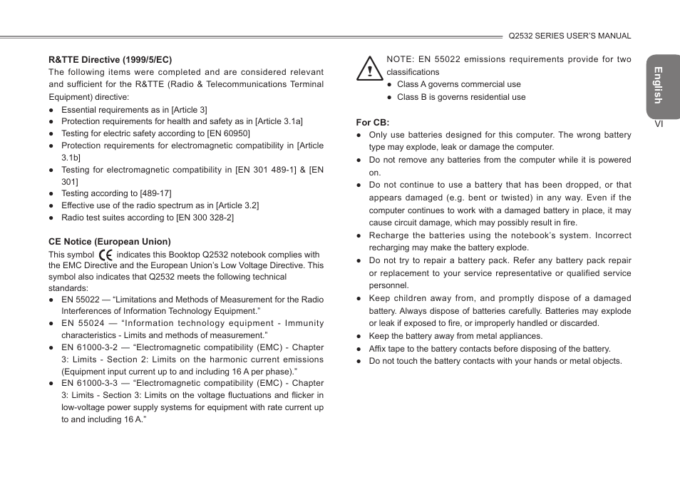 GIGABYTE Q2532 User Manual | Page 8 / 40