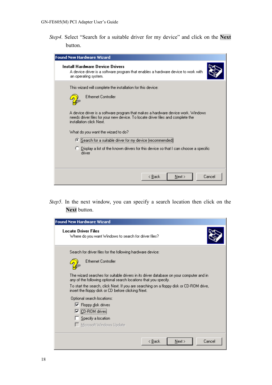 GIGABYTE GN-FE605(M) User Manual | Page 20 / 62