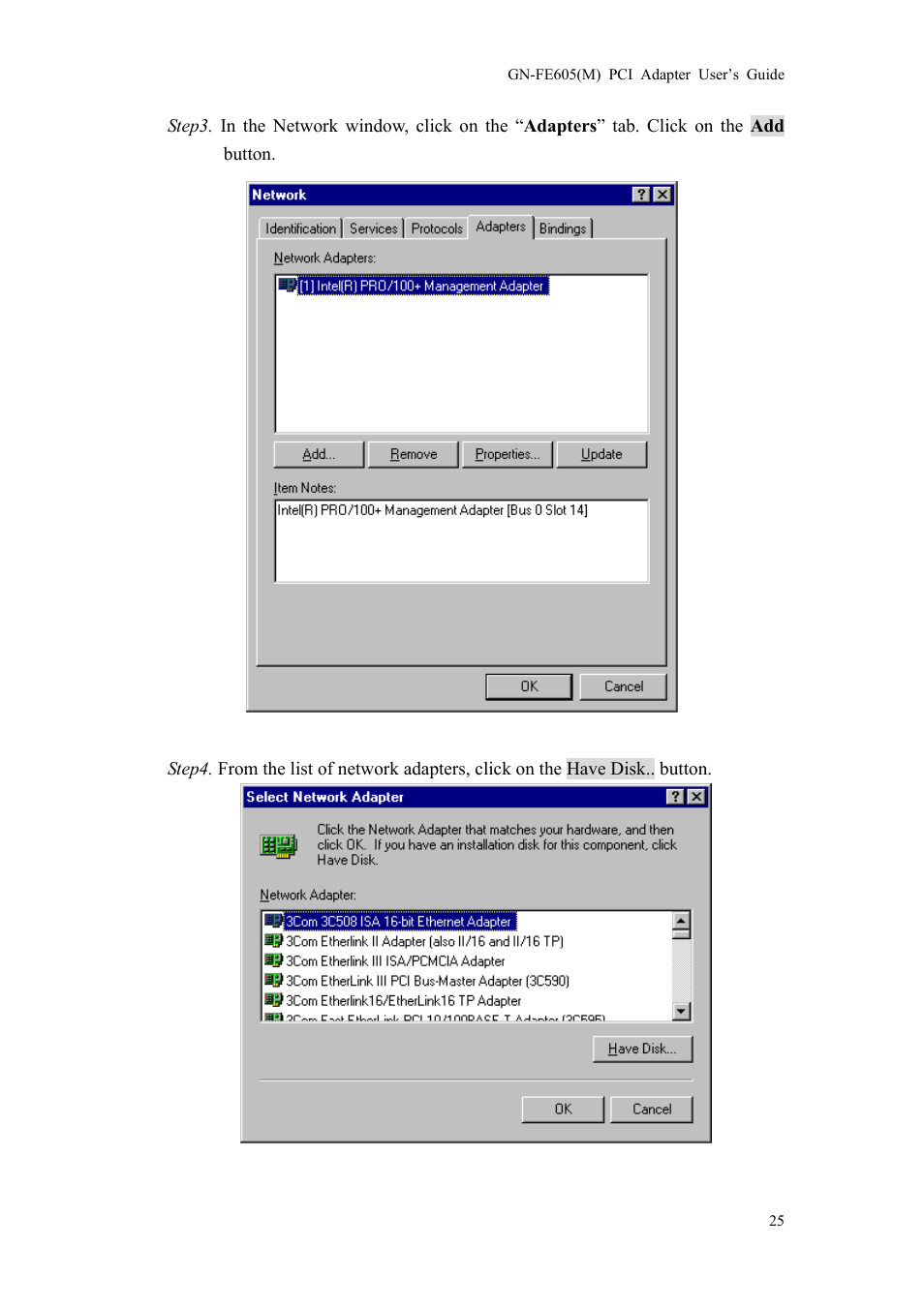 GIGABYTE GN-FE605(M) User Manual | Page 27 / 62