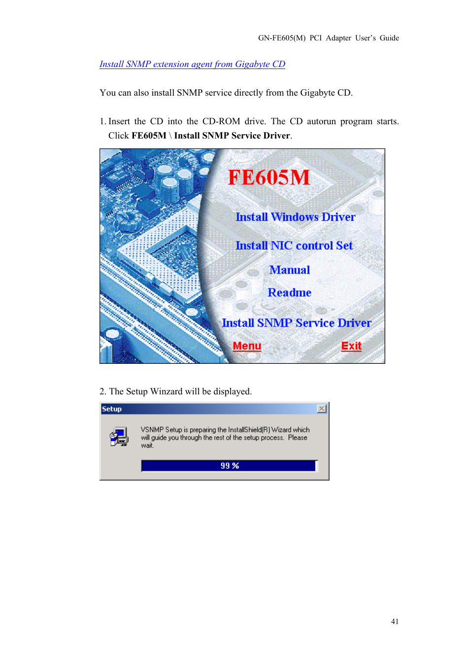 GIGABYTE GN-FE605(M) User Manual | Page 43 / 62