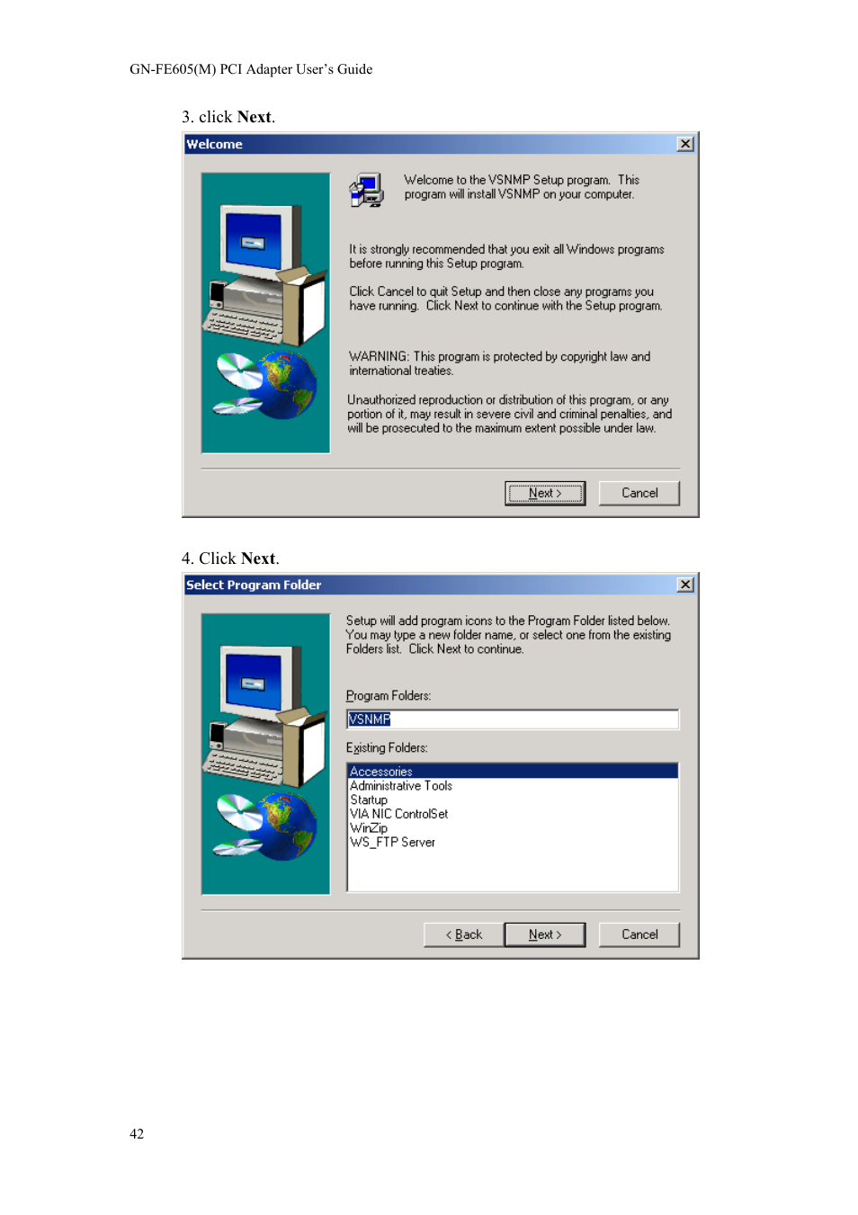GIGABYTE GN-FE605(M) User Manual | Page 44 / 62